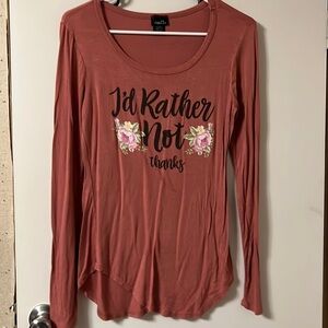 I’d Rather Not Thanks